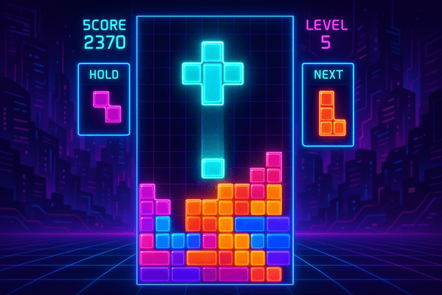Tetris Cyberpunk thumbnail